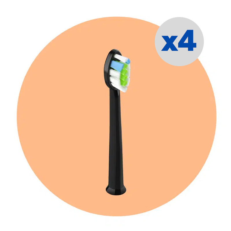Utbytbara borsthuvuden till elektrisk tandborste – 4-pack