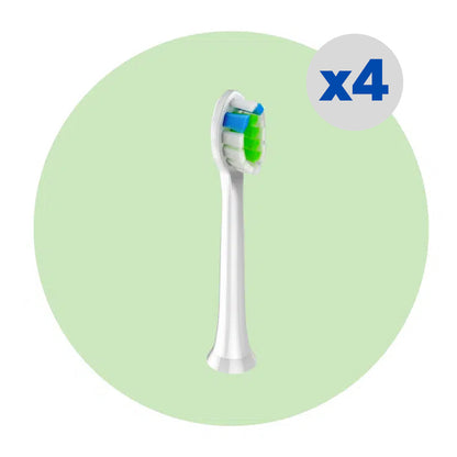 Utbytbara borsthuvuden till elektrisk tandborste – 4-pack